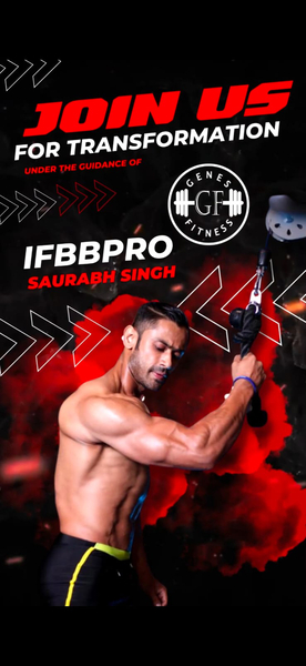 Cover photo of Genes Fitness by IFBB PRO Saurabh Singh - Gym in Vikaspuri